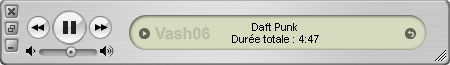 Sign faite de A &agrave; Z avec pour mod&egrave;le le mini-lecteur de Itunes 